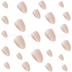 1 busta di unghie finte a pressione effetto sirena in plastica ABS&nbsp;MRMJ-CP0001-63