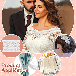 2.5 Yard Organza-Vorhangdekoration&nbsp;DIY-BC0014-59A
