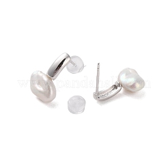 925 Ohrstecker aus Sterlingsilber&nbsp;EJEW-H002-05P