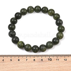 Bracelets stretch naturels en jade&nbsp;BJEW-I253-10mm-07