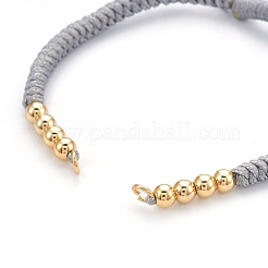 Geflochtenes Armband aus Nylonschnur&nbsp;MAK-E665-06F
