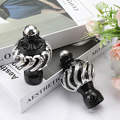 Kopf einer Gardinenstange aus Kunststoff&nbsp;FIND-WH0417-43B
