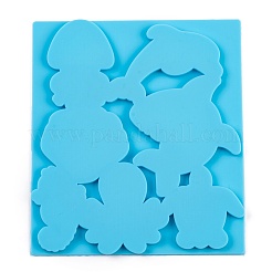 Ozean Thema gemischte Meeresorganismen DIY Anhänger Silhouette Silikonformen&nbsp;DIY-Q034-04