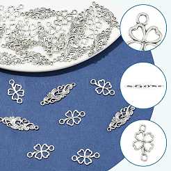 30pcs breloques de connecteur en alliage de style tibétain&nbsp;TIBE-FS0003-32
