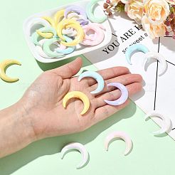30 Stück UV-beschichtete undurchsichtige Acrylperlen&nbsp;OACR-FS0002-61