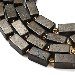 Stränge aus natürlichen Goldpyritperlen&nbsp;G-F833-C01-02