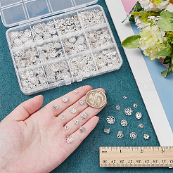 12 style de capuchons de perles en alliage&nbsp;FIND-PH0027-10