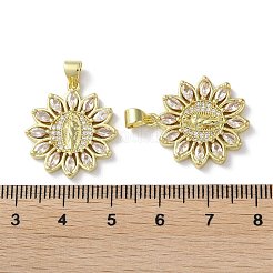 Cremagliera in ottone placcatura pendenti zirconi&nbsp;KK-M272-02G