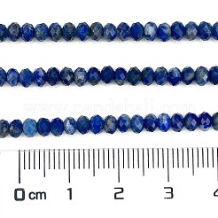 Natürlicher Lapislazuli Perlenstränge&nbsp;G-L587-B03-02