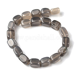 Fili di perle agata grigio naturale &nbsp;G-F743-02P