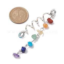 Perles de dreadlocks en alliage&nbsp;OHAR-JH00036-01