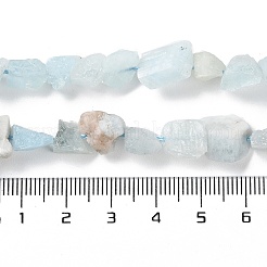 Rohe raue natürliche Aquamarinperlenstränge&nbsp;G-B065-C16