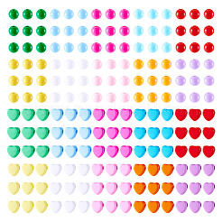 1000pcs 20 Farben undurchsichtige Acrylperlen&nbsp;MACR-TA0002-19
