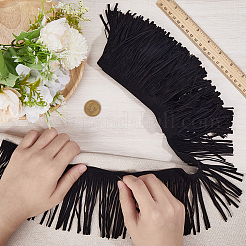 1 ruban à pompons en tissu suédé&nbsp;OCOR-GF0005-60A-01