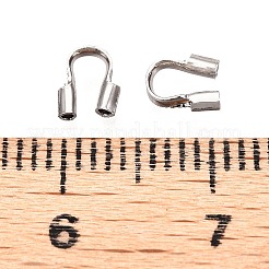Gardien et protecteurs de fil en laiton&nbsp;KK-WH0085-01P-RS