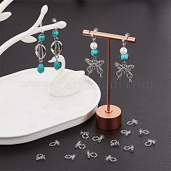 200 Stück Ohrclip-Beschläge aus Kunststoff.&nbsp;FIND-SP0001-07