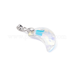 Ab Farbe überzogen Glas-Anhänger&nbsp;PALLOY-JF04595-02