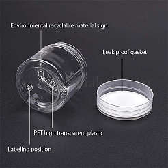Transparente Kunststoffperlenbehälter&nbsp;CON-WH0068-21