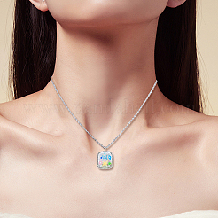 Pendentifs en alliage de zinc de style tibétain&nbsp;FIND-SP0004-99B