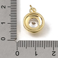 Messing Glas-Anhänger&nbsp;KK-C262-26G