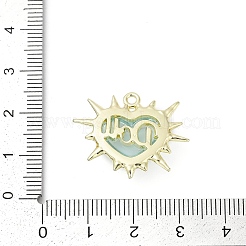 Aluminium Anhänger & Charms&nbsp;PALLOY-R151-10G-03