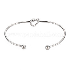Anlaufgeschütztes Armreif in Knotenform&nbsp;BJEW-N013-007