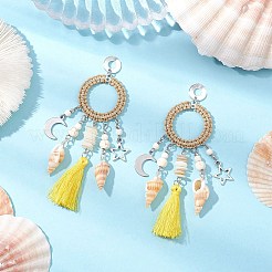 Ohrringe Shell Stud&nbsp;EJEW-TA00615-02