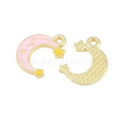 Pendentifs d'émail en alliage&nbsp;AL-CBA0485-02F-G01