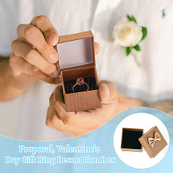 Quadratische Geschenk-Aufbewahrungsboxen aus Karton und Papier&nbsp;CON-TAC0001-17E