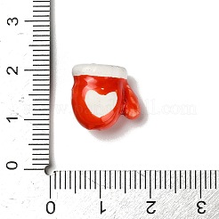 Perline di porcellana fatte a mano di Natale&nbsp;LS-PORC-L081-01E