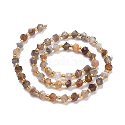 Natur Botswana Achat Perlen Stränge&nbsp;G-P463-08