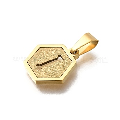 Breloques en acier inoxydable 304&nbsp;LS-STAS-H227-01G-I