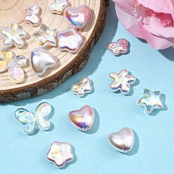 16 stücke 8 arten uv beschichtung kunststoff imitation perle perlen&nbsp;KY-FS0001-47