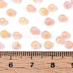 Cuentas de vidrio con forma de ojo de gato de imitación&nbsp;SEED-N007-31B