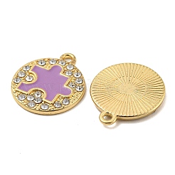 Pendente smaltati in lega&nbsp;ENAM-K069-32G