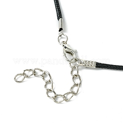 Collares colgantes con cuentas de semillas de vidrio y forma de trébol&nbsp;NJEW-MZ00087