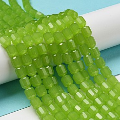 Imitatorische Jade Glasperlenstränge&nbsp;GLAA-G112-02D