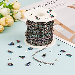 Bausatz für DIY-Kettenschmuck-Set&nbsp;STAS-SZ002-28