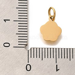 Ciondoli in acciaio inossidabile 304 con placcatura sotto vuoto pvd&nbsp;STAS-U035-05G