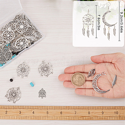 DIY-Set zur Herstellung von böhmischen Kronleuchter-Ohrringen&nbsp;DIY-SC0020-94