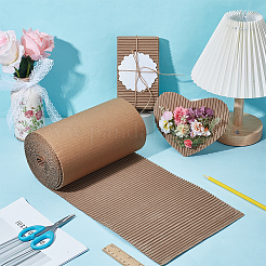 Einseitige Wellpapperolle zum Verpacken&nbsp;DIY-WH0671-194A-02