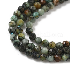 Natürlichen afrikanischen Türkis Perlen Stränge&nbsp;G-F509-29-3mm