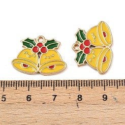 Weihnachten Legierung Emaille Anhänger&nbsp;ENAM-I081-01KCG-04