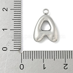 Pendentifs initiaux en acier inoxydable 304&nbsp;STAS-S186-12A-P