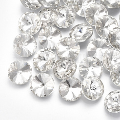 Strass di vetro pointed back&nbsp;RGLA-R003-12mm-17