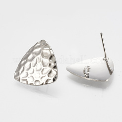 Fornituras de oreja de latón&nbsp;KK-S336-21P