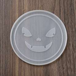 Halloween DIY Pixel Herz Treibsand Silikonformen&nbsp;AJEW-U013-04D