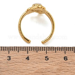 Manschettenringe aus Edelstahl 304 mit Zirkonia-Pavé&nbsp;SA-CBAFEB5-06A-G