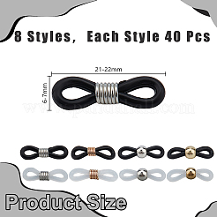 320 Stück Brillenhalter aus Silikon in 8 Stilen&nbsp;FIND-AR0006-52
