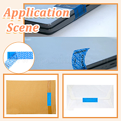 100 pièces d'autocollants en plastique&nbsp;DIY-ME0003-94B